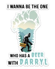 Bigfoot i wanna be the one Sticker - Single (Vertical) front