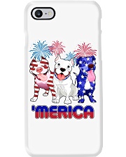 American Pitbull Merica Phone Case tile