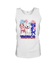 American Pitbull Merica Unisex Tank tile