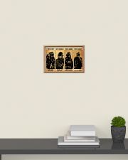 Be strong be brave be humble be badass FR 17x11 Poster poster-landscape-17x11-lifestyle-08