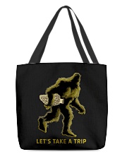 Bigfoot Let's Take A Trip All-Over Tote tile