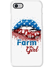Farm Girls American Lips Phone Case tile