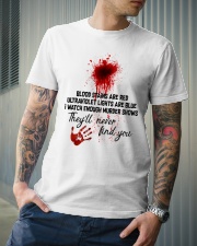 They'll never find you Classic T-Shirt lifestyle-mens-crewneck-front-6