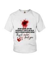 They'll never find you Youth T-Shirt tile