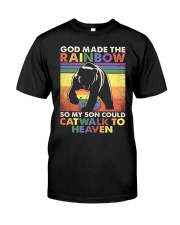LGBTQ Pride Catwalk To Heaven Classic T-Shirt front
