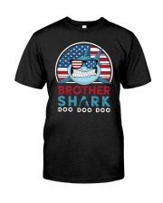 Vintage Brother shark doo Classic T-Shirt front