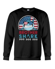 Vintage Brother shark doo Crewneck Sweatshirt tile