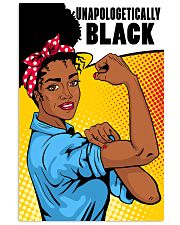 Unapologetically Black 24x36 Poster front