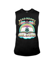 Read books Hail satan Sleeveless Tee tile