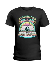 Read books Hail satan Ladies T-Shirt tile