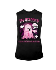 In October Even Ghosts Wear Pink Sleeveless Tee tile