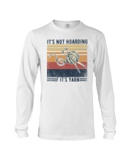 It's Not Hoarding If It's Yarn Long Sleeve Tee tile