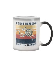 It's Not Hoarding If It's Yarn Color Changing Mug tile