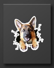 Funny german shepherd breaking glass Sticker - Single (Vertical) aos-sticker-single-vertical-lifestyle-front-08