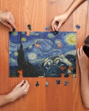 Pug Van Gogh 250 Piece Puzzle (horizontal) aos-jigsaw-puzzle-250-pieces-horizontal-lifestyle-front-07