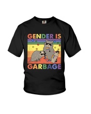 LGBTQ Pride Gender Is Garbage Youth T-Shirt tile