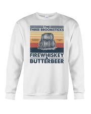 The three broomsticks Fire whiskey and Butterbeer Crewneck Sweatshirt tile