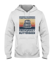 The three broomsticks Fire whiskey and Butterbeer Hooded Sweatshirt tile