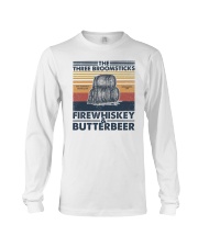 The three broomsticks Fire whiskey and Butterbeer Long Sleeve Tee tile
