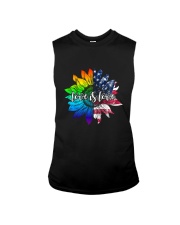 Love Is Love Gay Pride LGBT Rainbow Flag Sleeveless Tee tile