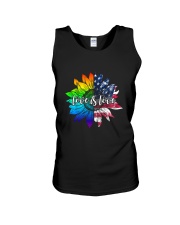 Love Is Love Gay Pride LGBT Rainbow Flag Unisex Tank tile