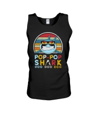 Vintage Poppop shark doo Unisex Tank tile