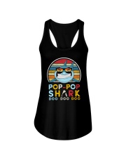 Vintage Poppop shark doo Ladies Flowy Tank tile