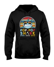 Vintage Poppop shark doo Hooded Sweatshirt tile