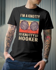 I'm a knotty knotty hooker Classic T-Shirt lifestyle-mens-crewneck-front-6