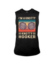 I'm a knotty knotty hooker Sleeveless Tee tile