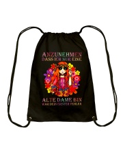 Assuming Im Just An Old Lady Drawstring Bag tile