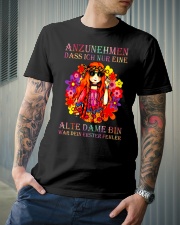 Assuming Im Just An Old Lady Classic T-Shirt lifestyle-mens-crewneck-front-6