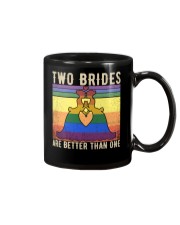 LGBTQ Pride Two Brides Are Better Than One Mug tile