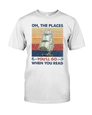 Oh The Places You'll Go Summer Vintage Classic T-Shirt front