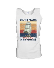 Oh The Places You'll Go Summer Vintage Unisex Tank tile