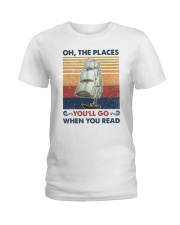 Oh The Places You'll Go Summer Vintage Ladies T-Shirt tile