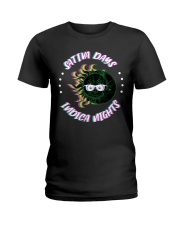 Sativa day indica nights Ladies T-Shirt tile