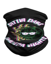 Sativa day indica nights Neck Gaiter tile