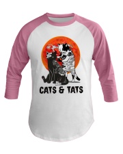 Cats and Tats Baseball Tee tile