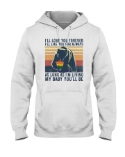LGBT Mama Bear Love You Forever Hooded Sweatshirt tile
