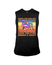 LGBTQ Pride Have You Ever Ridden A Cock Sleeveless Tee tile
