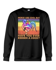 LGBTQ Pride Have You Ever Ridden A Cock Crewneck Sweatshirt tile