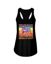 LGBTQ Pride Have You Ever Ridden A Cock Ladies Flowy Tank tile