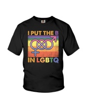 LGBTQ Pride I Put The B in LGBTQ Youth T-Shirt tile