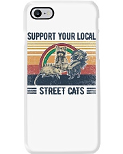 Raccoon Opossum Support Your Local Street Cats Phone Case tile