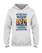 I asked god to make me a better man Hooded Sweatshirt tile