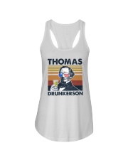 Thomas Jefferson Ladies Flowy Tank tile
