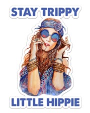 Stay trippy little hippie Sticker - Single (Vertical) front
