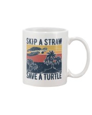 Skip a straw Save a turtle Mug tile