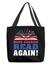 Make America Read Again All-Over Tote tile